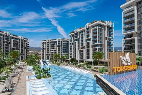 1+1 Lejlighed  i Alanya, Antalya, Tyrkiet Nr. 223557 - 24