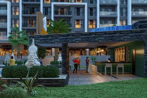 1+1 Lejlighed  i Alanya, Antalya, Tyrkiet Nr. 223557 - 12