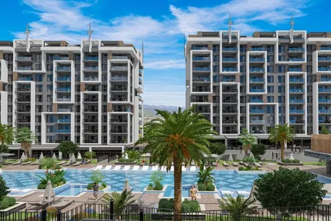 1+1 Lejlighed  i Alanya, Antalya, Tyrkiet Nr. 223557 - 8