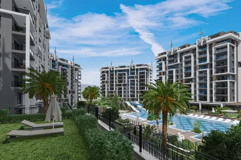 1+1 Lejlighed  i Alanya, Antalya, Tyrkiet Nr. 223557 - 5