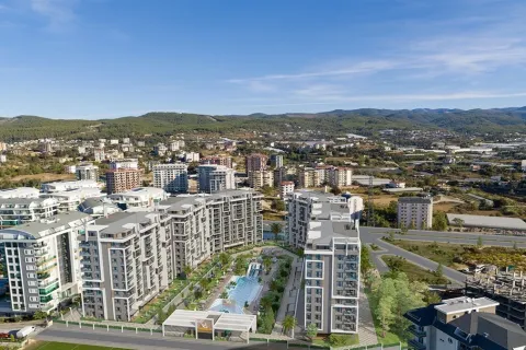 1+1 Lejlighed  i Alanya, Antalya, Tyrkiet Nr. 223557 - 16