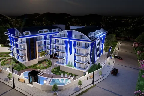 1+1 Leilighet  i Alanya, Antalya, Tyrkia Nr. 223555 - 2