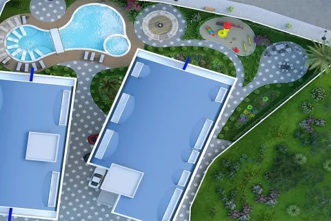 1+1 Leilighet  i Alanya, Antalya, Tyrkia Nr. 223555 - 25