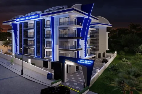 1+1 Leilighet  i Alanya, Antalya, Tyrkia Nr. 223555 - 6