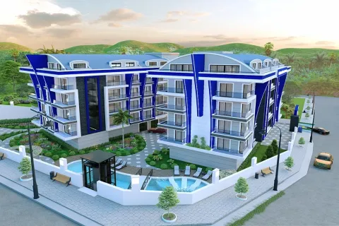 1+1 Leilighet  i Alanya, Antalya, Tyrkia Nr. 223555 - 21