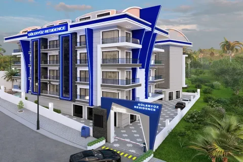 1+1 Leilighet  i Alanya, Antalya, Tyrkia Nr. 223555 - 5