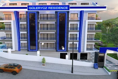 1+1 Leilighet  i Alanya, Antalya, Tyrkia Nr. 223555 - 4