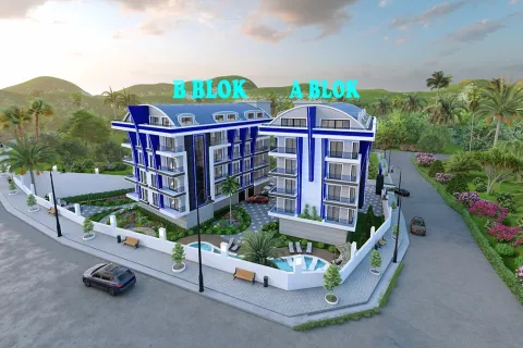 1+1 Leilighet  i Alanya, Antalya, Tyrkia Nr. 223555 - 24