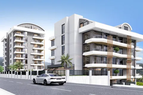 1+1 Lägenhet  i Alanya, Antalya, Turkiet Nr. 223553