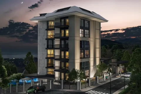 1+1 Lägenhet  i Alanya, Antalya, Turkiet Nr. 223556 - 6