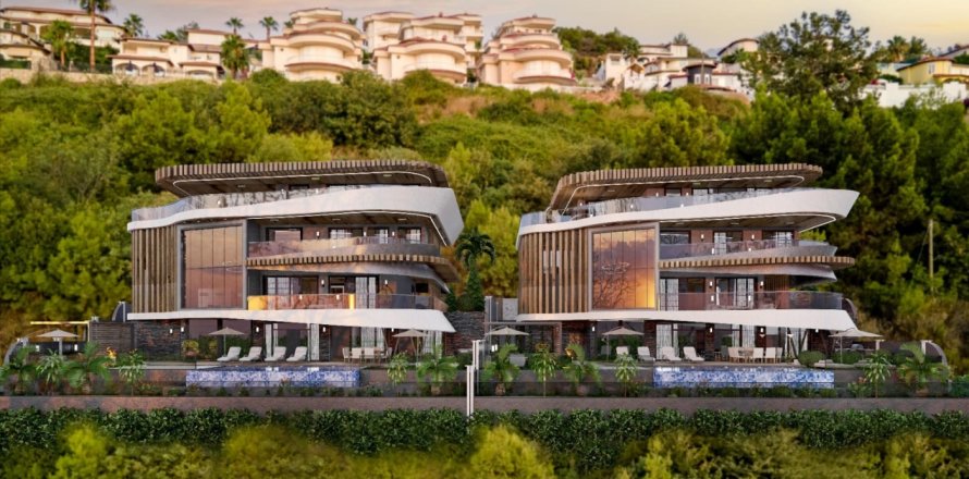Villa  5+1  Kargıcak, Alanya, Antalya, Türkiye №213151