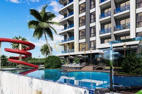 Daire  1+1  Alanya, Antalya, Türkiye №92280