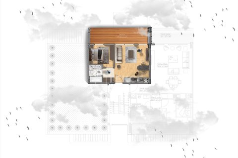 Продажа пентхауса в Фамагусте, Северный Кипр студия, 50м2, №212597 – фото 22