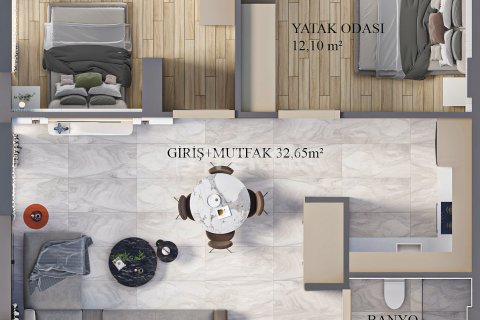 3+1 Wohnung in Antalya, Türkei Nr. 215444 - 19