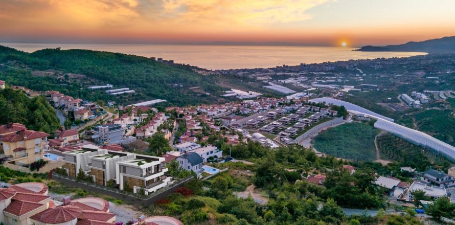 4+1 Villa i Alanya, Antalya, Turkiet Nr. 104705
