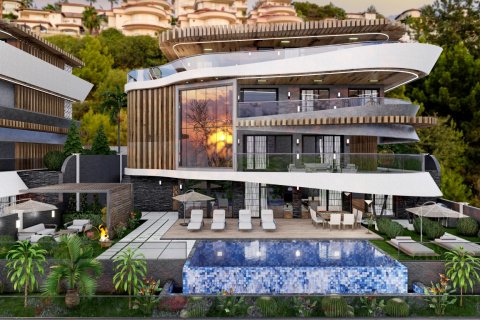 4+1 Villa i Alanya, Antalya, Turkiet Nr. 104705 - 13