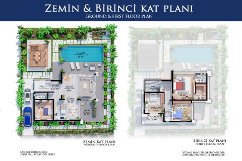 4+1 Villa  i Famagusta,  Nr. 214586 - 13