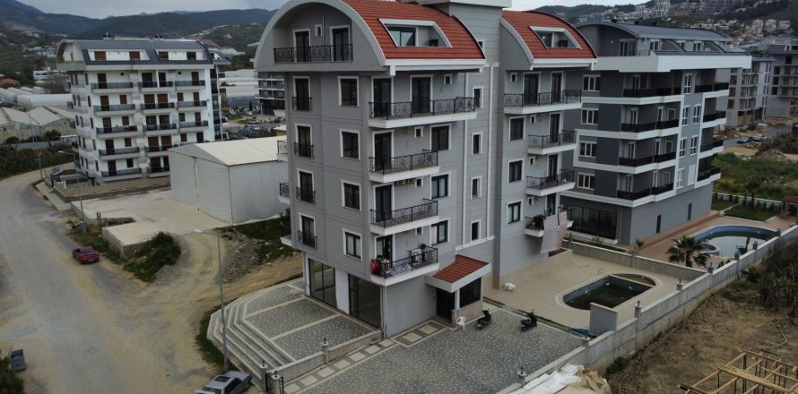 1+1 Lejlighed  i Alanya, Antalya, Tyrkiet Nr. 228350
