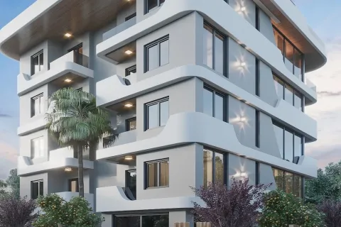 1+1 Lejlighed  i Alanya, Antalya, Tyrkiet Nr. 223684