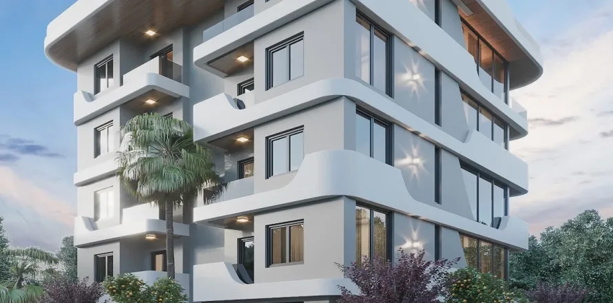 Daire  1+1  Alanya, Antalya, Türkiye №223684