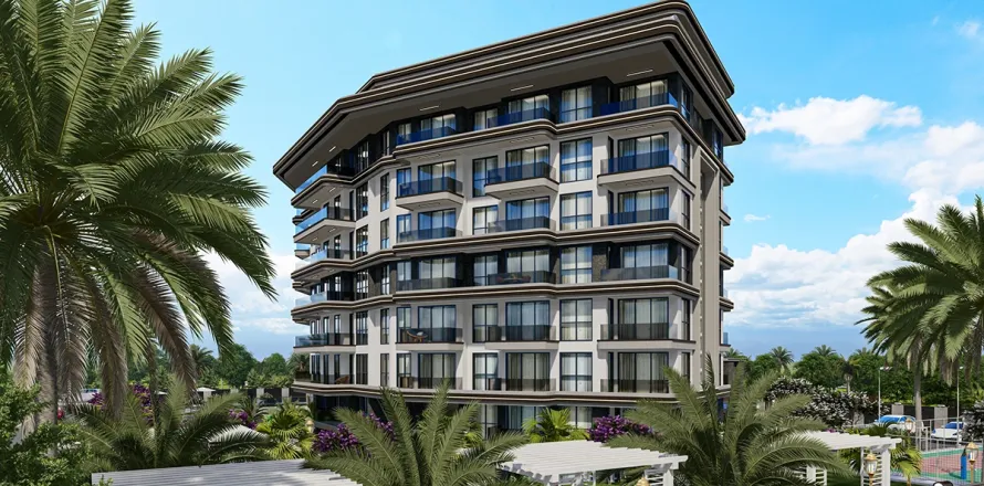 1+1 Leilighet  i Mugla, Tyrkia Nr. 223679