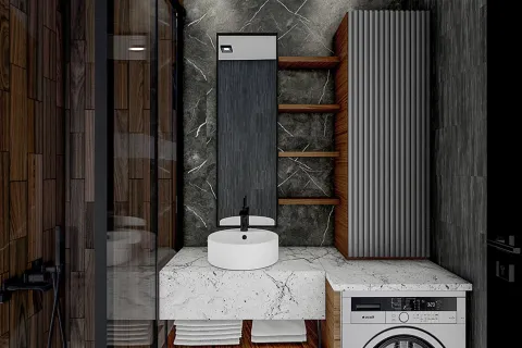 1+1 Leilighet  i Mugla, Tyrkia Nr. 223679 - 2