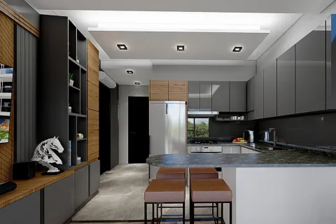 1+1 Leilighet  i Mugla, Tyrkia Nr. 223679 - 6