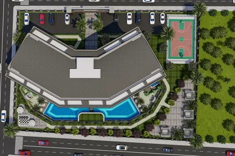 1+1 Leilighet  i Mugla, Tyrkia Nr. 223679 - 21