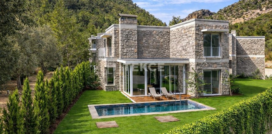 Villa  3+1  Bodrum, Muğla, Türkiye №221620