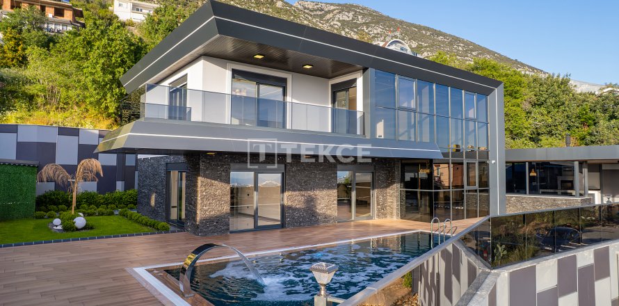 4+1 Villa  in Alanya, Antalya, Türkei Nr. 214831