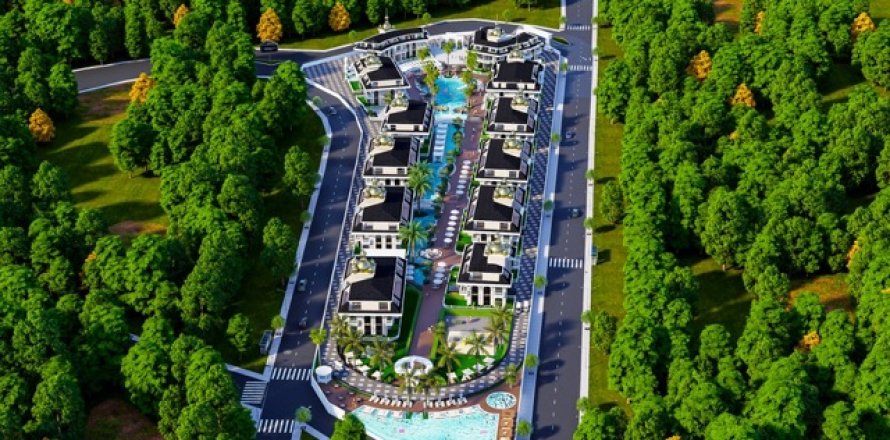 1+1 Lägenhet  i Antalya, Turkiet Nr. 222759