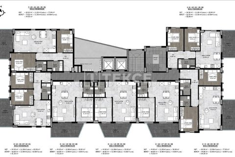 Продажа пентхауса в Аланье, Анталье, Турция 2+1, 120м2, №214995 – фото 9