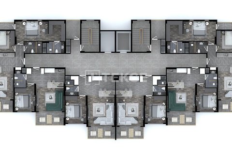 Продажа квартиры в Эрдемли, Мерсине, Турция 1+1, 89м2, №226292 – фото 29