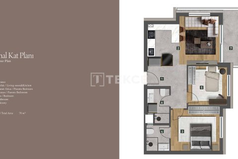 2+1 Wohnung in Aksu, Antalya, Türkei Nr. 226288 - 12