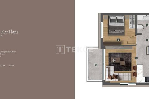 2+1 Wohnung in Aksu, Antalya, Türkei Nr. 226288 - 11