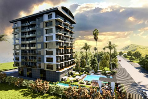 Квартира  1+1 в Махмутларе, Анталья, Турция №98340