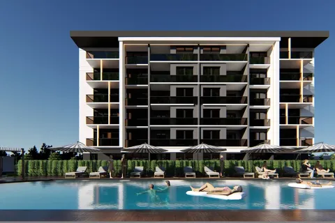 Квартира  1+1 в Аксу, Анталья, Турция №220525