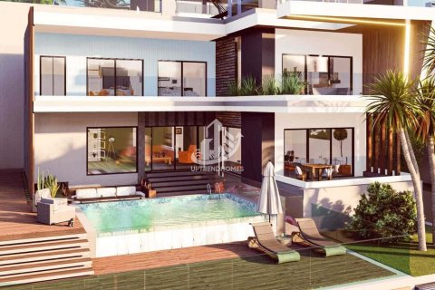 3+1 Villa  i Alanya, Antalya, Tyrkiet Nr. 98434 - 4
