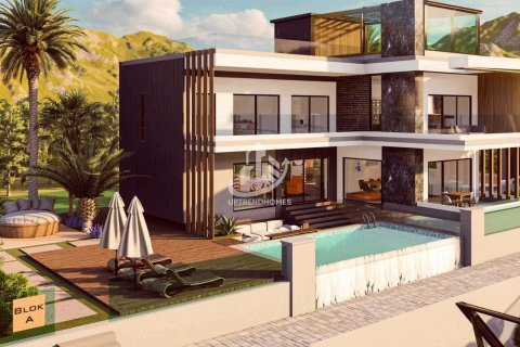 3+1 Villa  i Alanya, Antalya, Tyrkiet Nr. 98434 - 3