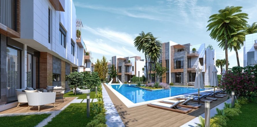 4+1 Villa  i Antalya, Turkiet Nr. 98433