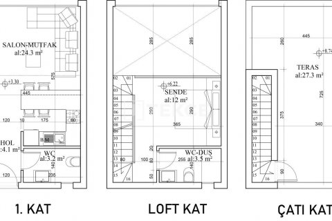 Penthouse for sale in Famagusta, Northern Cyprus, 2 bedrooms, 70m2, No. 79607 – photo 27
