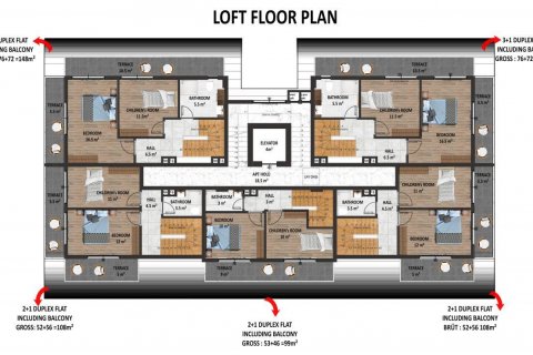 Продажа квартиры в Оба, Анталье, Турция 3 комн., 99м2, №94815 – фото 23