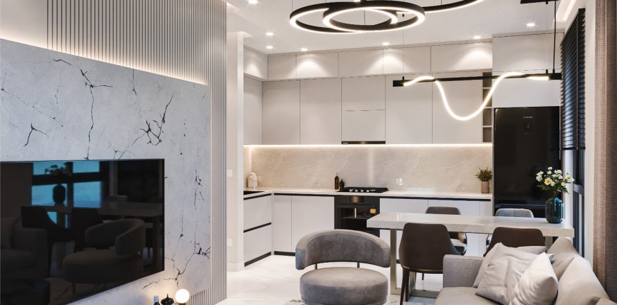 3+1 Lejlighed i Alanya, Antalya, Tyrkiet Nr. 223456