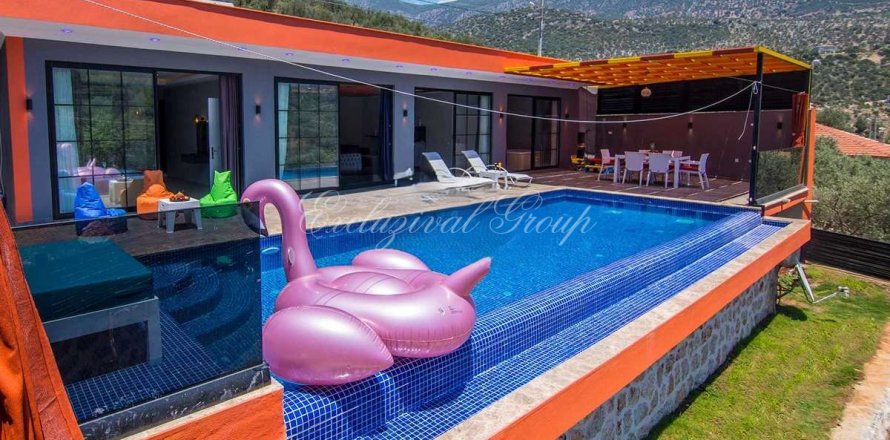 3+1 Villa in Kalkan, Antalya, Türkei Nr. 215943
