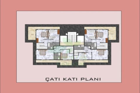Takleilighet i Demirtas, Alanya, Antalya, Tyrkia Nr. 94445 - 21