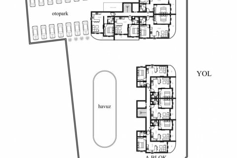 Penthouse  i Alanya, Antalya, Tyrkiet Nr. 94448 - 16
