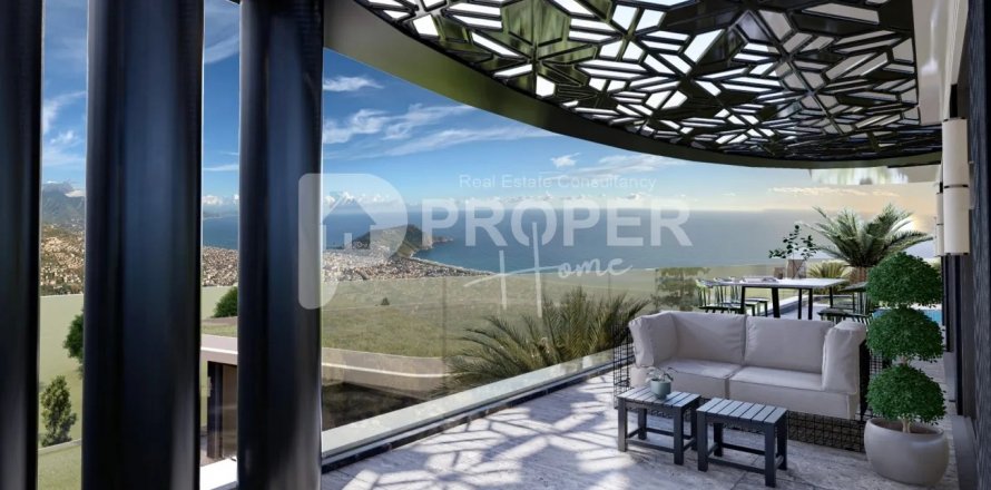 ویلا در Tepe، Alanya ، ترکیه 230 متر مربع. شماره 102199
