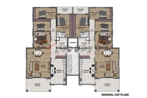 4+1 Lejlighed i Dosemealti, Antalya, Tyrkiet Nr. 222450 - 21