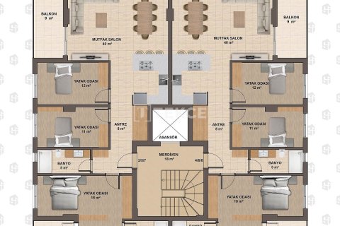 4+1 Takleilighet i Antalya, Tyrkia Nr. 223168 - 16