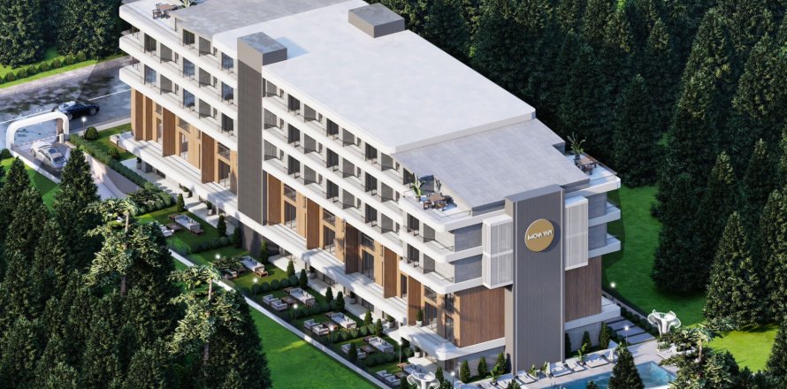1+1 Lejlighed i Antalya, Tyrkiet Nr. 217182